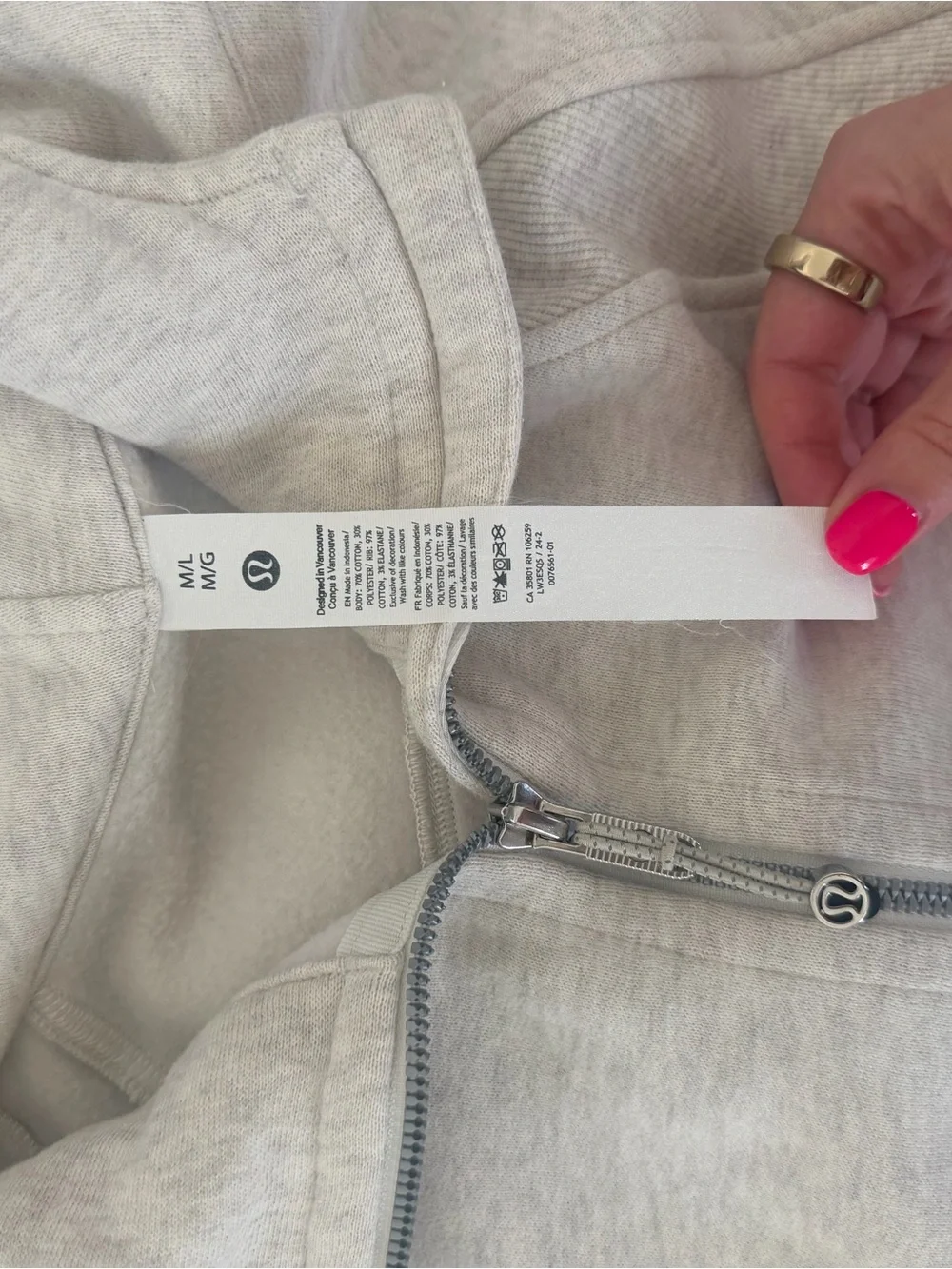 lululemon athletica light heather